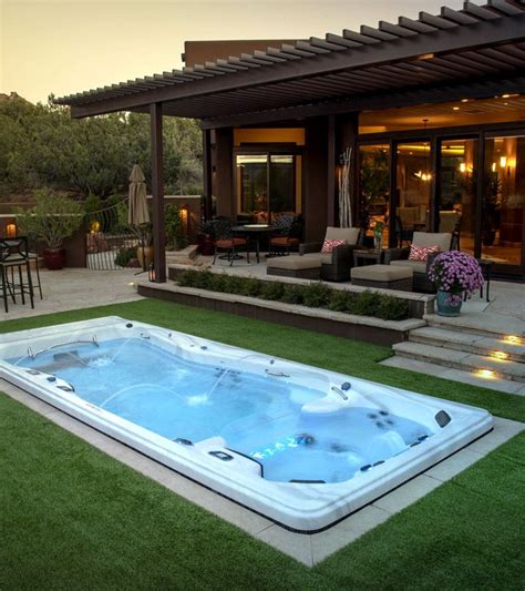 Backyard Ideas for your Michael Phelps Swim Spa in 2020 | Backyard spa