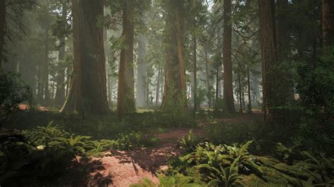 Speed Level Design Redwood Forest Unreal Engine 4 And World Machine
