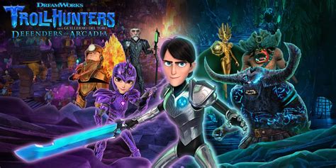 Антон ельчин, чарли сэкстон, лекси медрано и др. Trollhunters: Defenders of Arcadia | Nintendo Switch ...