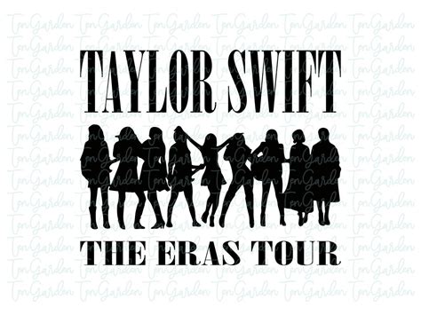 Taylor Swift SVG The Eras Tour PNG Vector