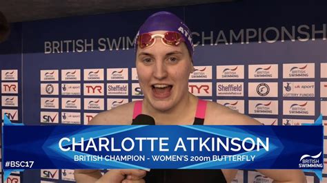 Charlotte Atkinson British Champion Women S 200m Butterfly YouTube