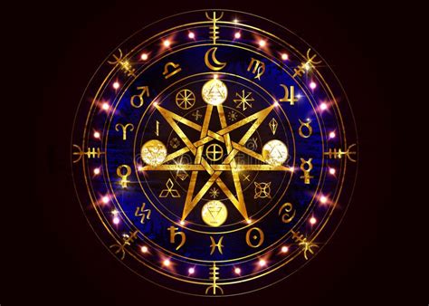 Wiccan Symbol Of Protection Mandala Witches Runes Mystic Wicca