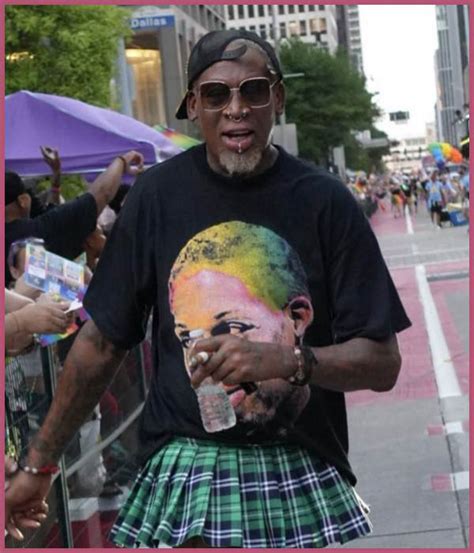 Dennis Rodman Gets A Huge Tattoo Of His Girlfriend Yella Yella On His