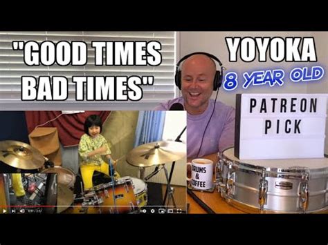 Drum Teacher Reacts Yoyoka Hit Like A Girl Contest Good Times Bad