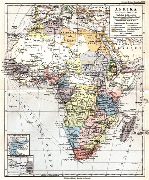 Map Of Africa In 1892 Vintage Wall Art Vintage Posters Africa Map
