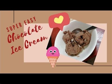 Easy Chocolate Ice Cream Isla Kusina