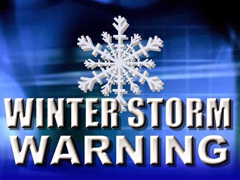 Winter Storm Warning Issued For Schuylkill County