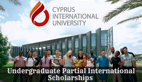 Undergraduate Partial International Scholarships At Cyprus West University