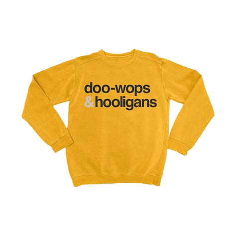 Doo Wops And Hooligans Crewneck Sweatshirt Bruno Mars Official Store