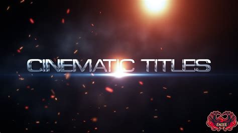 Free After Effects Intro Template 16 Cinematic Trailer Titles Intro