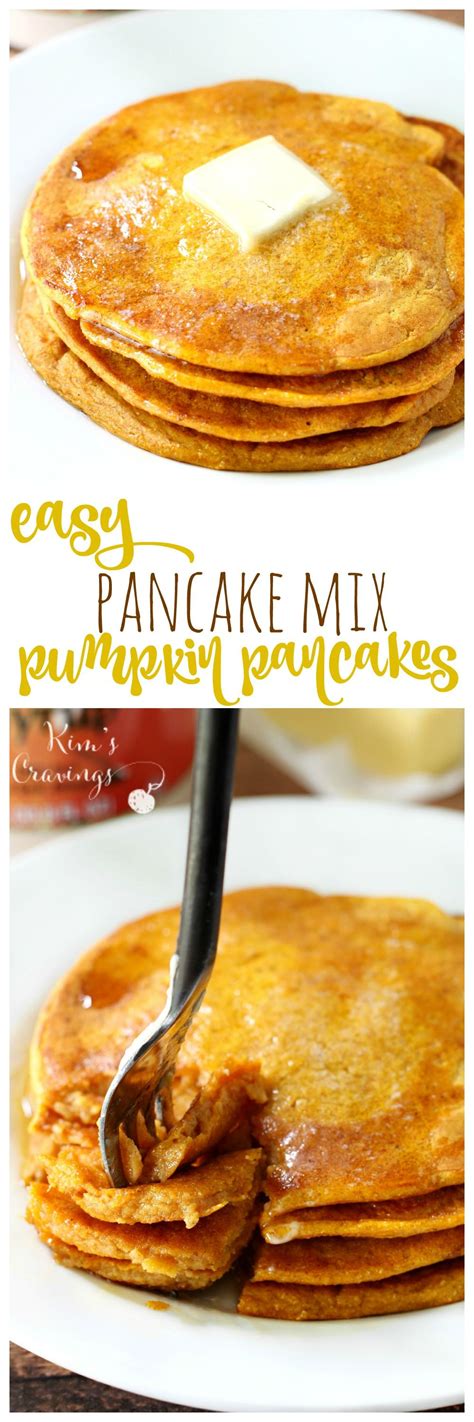 Use Pancake Mix For The Easiest Pumpkin Pancakes Easy Pancake Mix