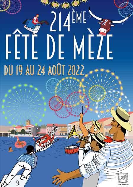 fête de mèze fête locale 2022 ici7 fr ville de sète