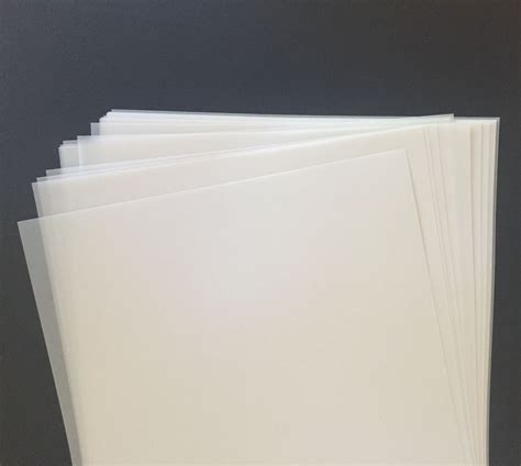 Vellum Papers 140gsm A4 210x297mm Warm White Choose Quantity Etsy