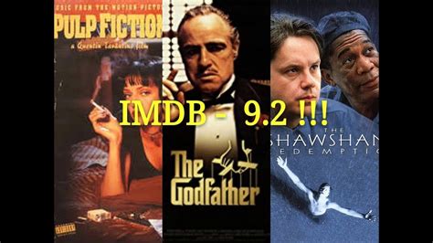 The movies on this list are ranked according to their success (awards & nominations), their popularity, and their cinematic greatness from a directing/writing perspective. Top 10 Highest IMDB Rating Hollywood Movies Of All Time ...