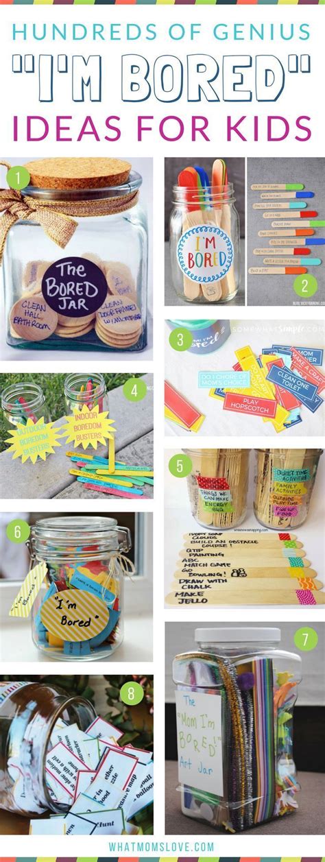 Im Bored Jar Ideas For Kids Boredom Busters To Keep Your Kids