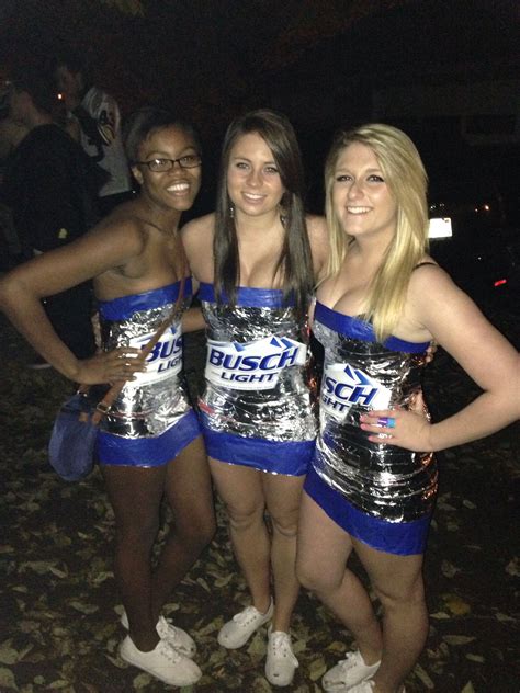Busch Light Duct Tape Anything But Clothes Party Idea Halloween 2014 Group Halloween Costumes