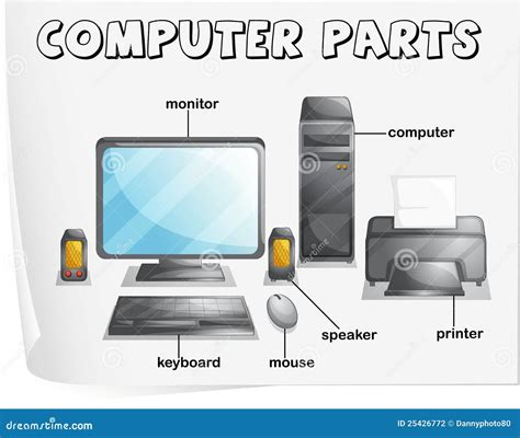 Computer Parts Stock Photography Image 25426772