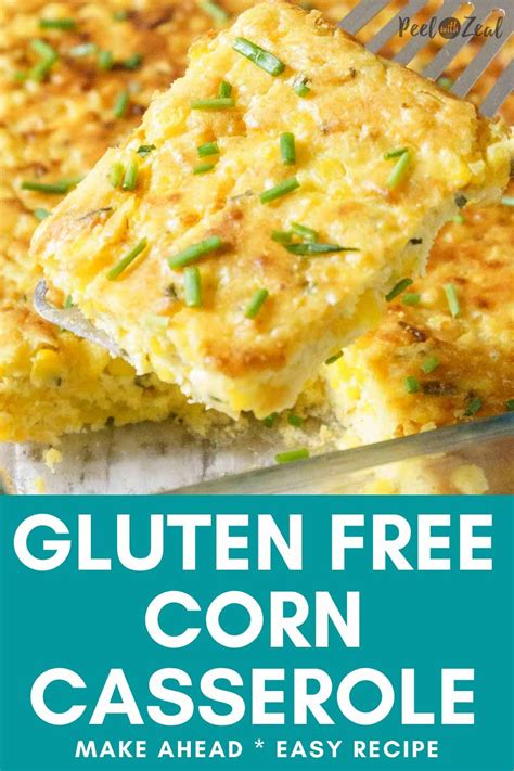 If Youre Looking For A Gluten Free Corn Casserole Side Dish Then This Is It This Recipe Has