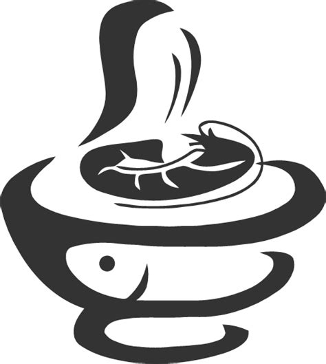 火锅涮锅logo图标素材 标小智