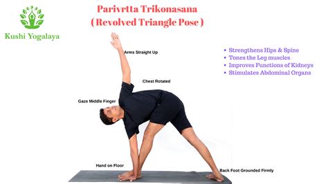 Learn The Technique To Do Revolved Triangle Pose Parivrtta Trikonasana