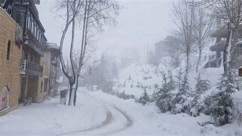 Snow Closes Various Roads Across Lebanon Lebanon Lebanon