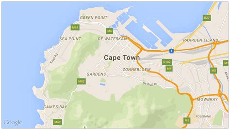 Cape town, also called kaapstad (afrikaans) or ikapa (xhosa), lies at the. De waterkant, Kapstadt Karte - Karte von de waterkant Cape ...