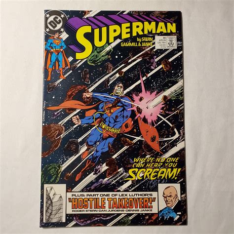 Superman 30 Near Mint Art By Kerry Gammill Comic Books Copper Age