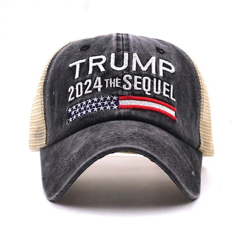 Hot Trump 2024 American Presidential Hat Make America Great Again Hat Donald Trump Republican