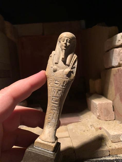 egyptian statue ushabti shabti mummy figure replica for work in the afterlife