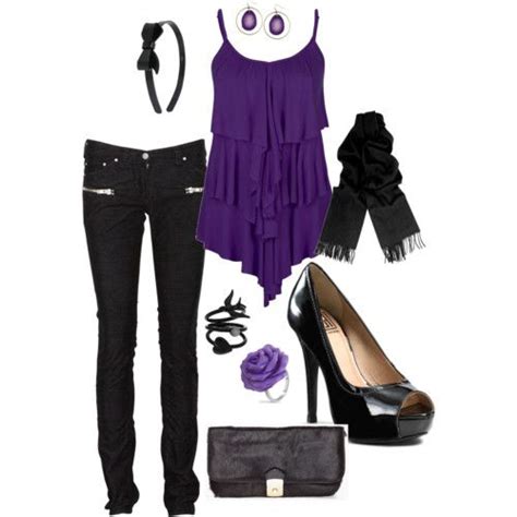 Purple Dressy Casual Purple Outfits Cute Fashion Clothes