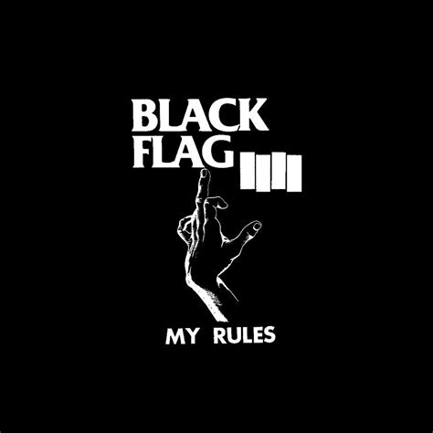New Design Black Flag Is An American Punk Rock Bandronggolawe