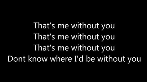 Me Without You Tobymac Lyrics Youtube