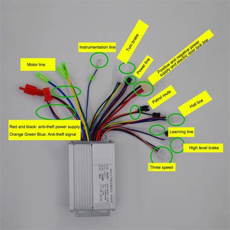 36 Volt E Bike Controller Wiring Diagram