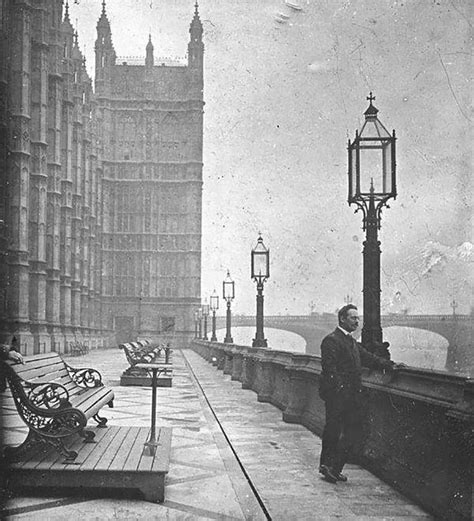 Terrace Of The Houses Of Parliament London 1910 Victorian London