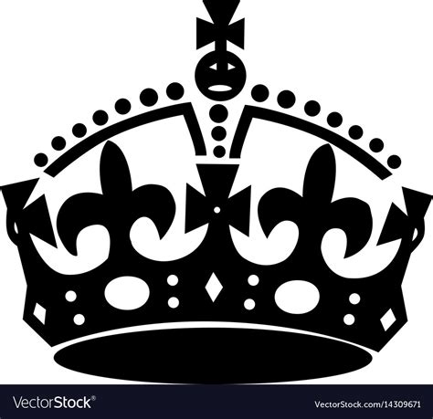 Queen Crown Vector Art