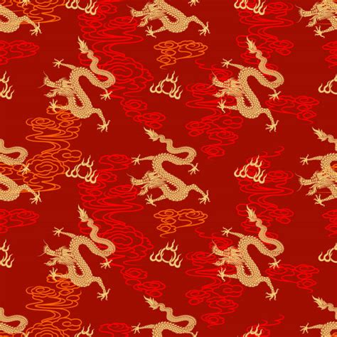 Chinese dragon designs and patterns. Year Of The Dragon Illustrations, Royalty-Free Vector ...