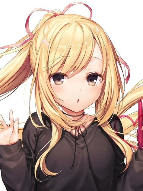 Aggregate Anime Girl Blonde Hair Super Hot In Duhocakina