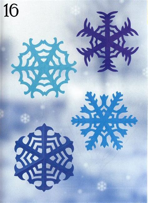 How To Fold Paper For A Snowflake 14 Free Cut Out Patterns Instructions