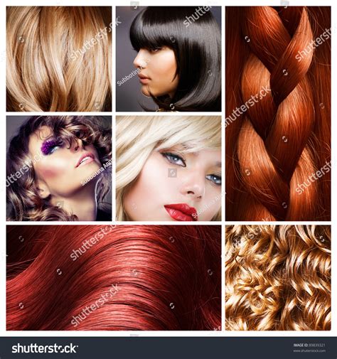 Hair Make Collage Images Stock Photos Vectors Shutterstock