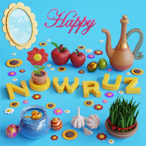 Happy Nowruz Finished Projects Blender Artists Community