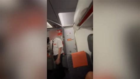 Couple Caught On Camera Having Sex In Easyjet Toilet As Flight Attendant Despairs Mirror Online