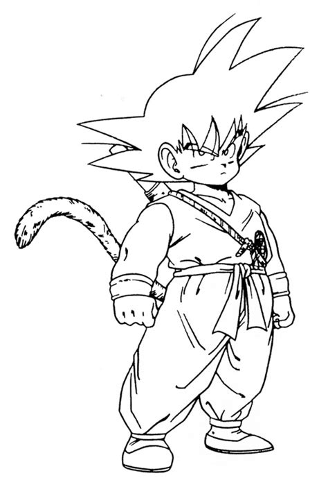 Goku Coloring Pages | Coloring Pages To Print