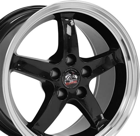 Buy Oe Wheels Llc 17 Inch Fit Ford Mustang Cobra R Deep Dish Black Mach