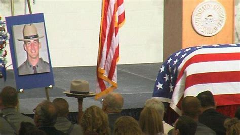 Slain State Trooper Laid To Rest Remembered As True Hero Wbfo