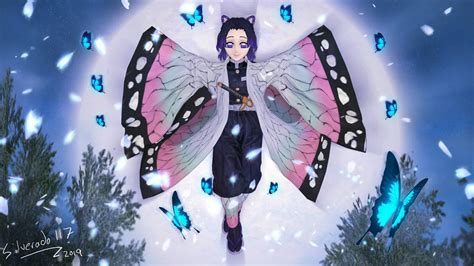 Butterflies In The Sky Demon Slayer Shinobu By Silverado117 On
