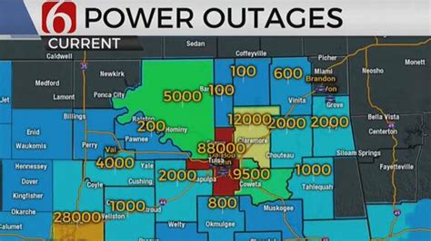 Thousands In Tulsa Metro Lose Power As Severe Storm Sweeps Across Green