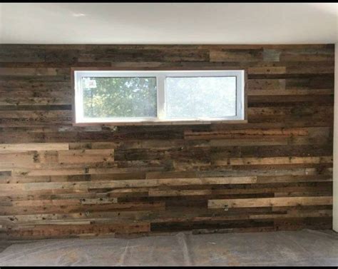 Reclaimed Barnwood Planks Wall Paneling Rustic Wall Decor Diy