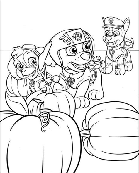 The tradition originated with the ancient celtic festival of samhain, when people would light bonfires and wear costumes to ward off ghosts. Get This Paw Patrol Coloring Pages Free to Print 62046