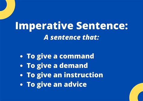 Imperative Sentence Definition And Examples Businesswritingblog