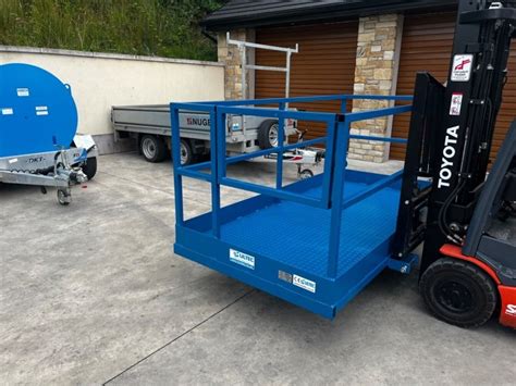 8ft X 4ft Forklift Man Lift Basket Multec Ltd